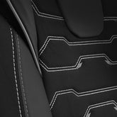 Car Seat Cover Sport | Linen Fabric Leather Look Orthopedic Design